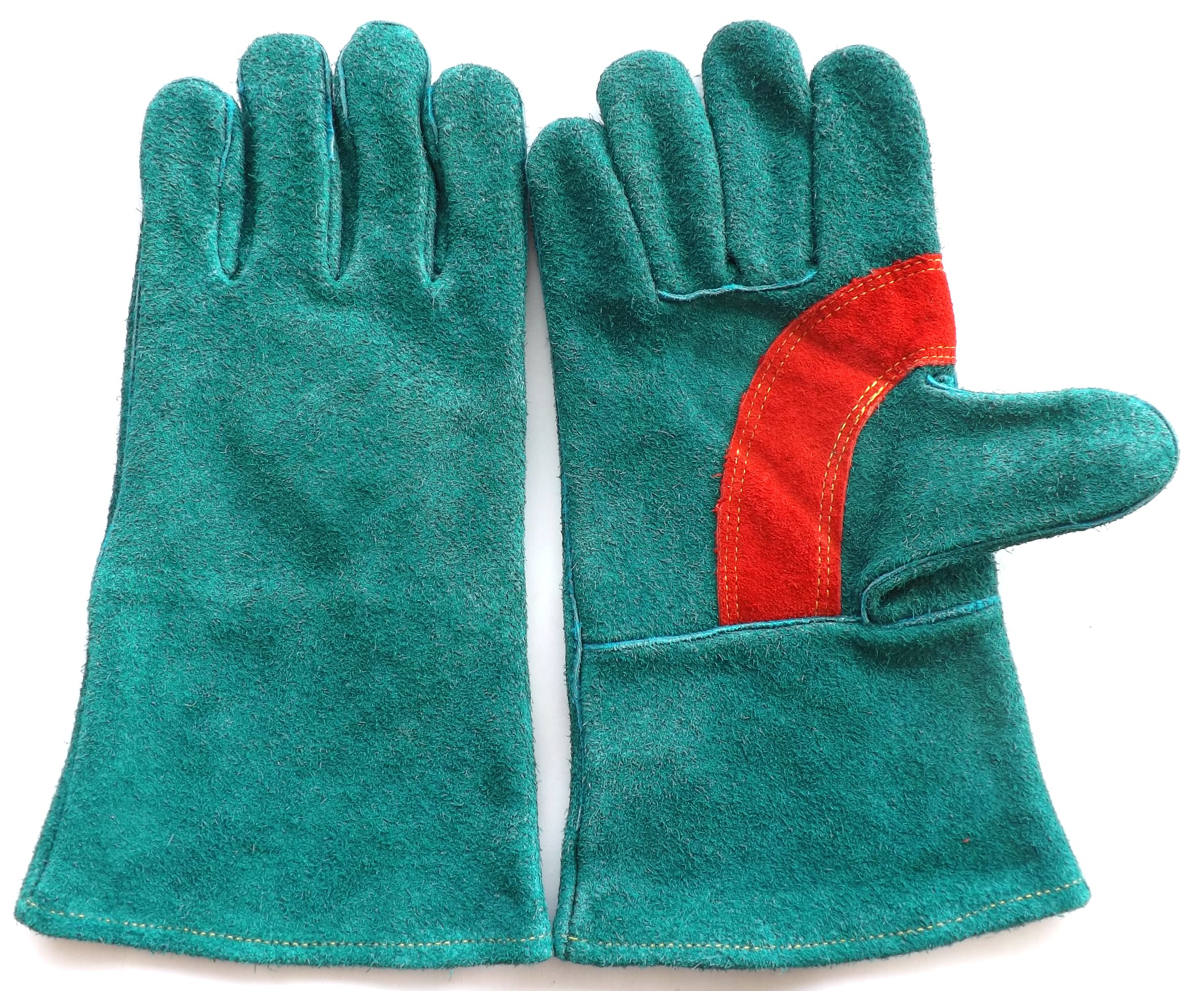 cow leather welding gloves