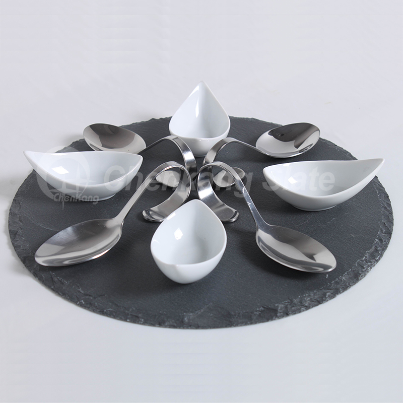 9 pcs slate tapas set