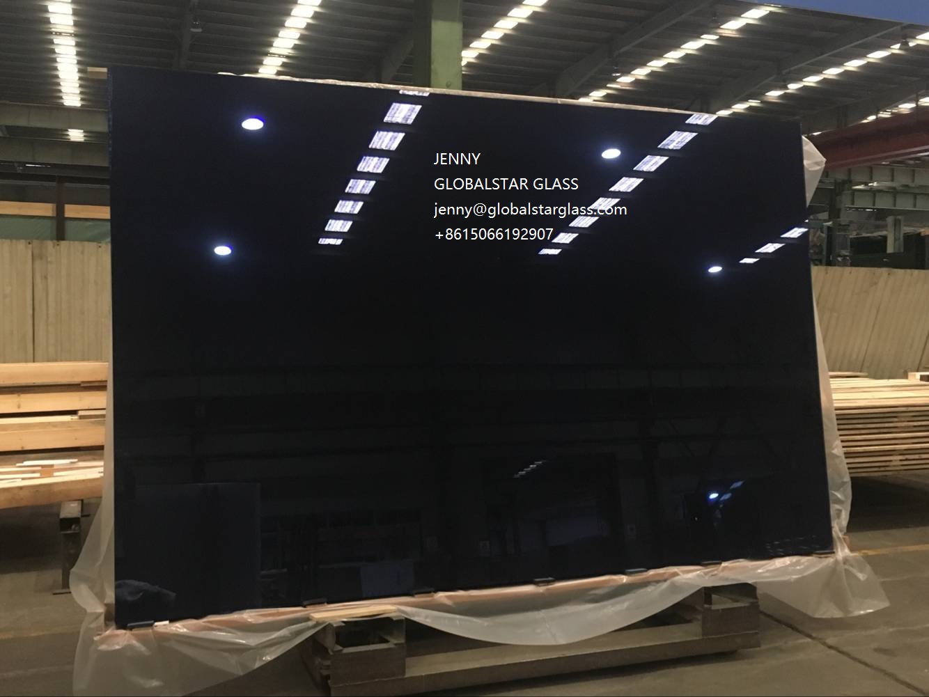 4mm/5mm/5.5mm/6mm Dark Grey/Black reflective glass/oneway mirror glass