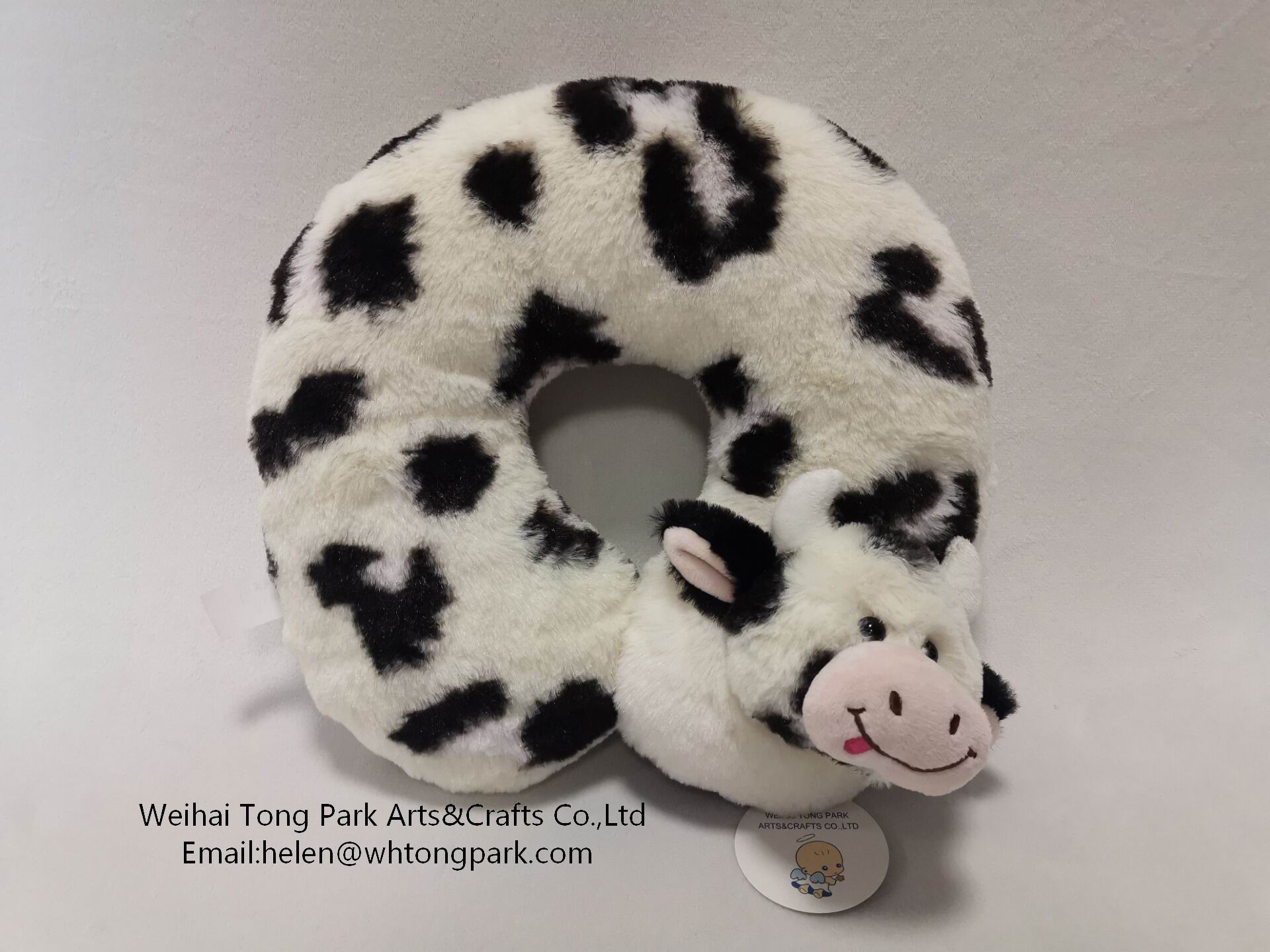 Plush Toys-28cm Cow Neck Pillow