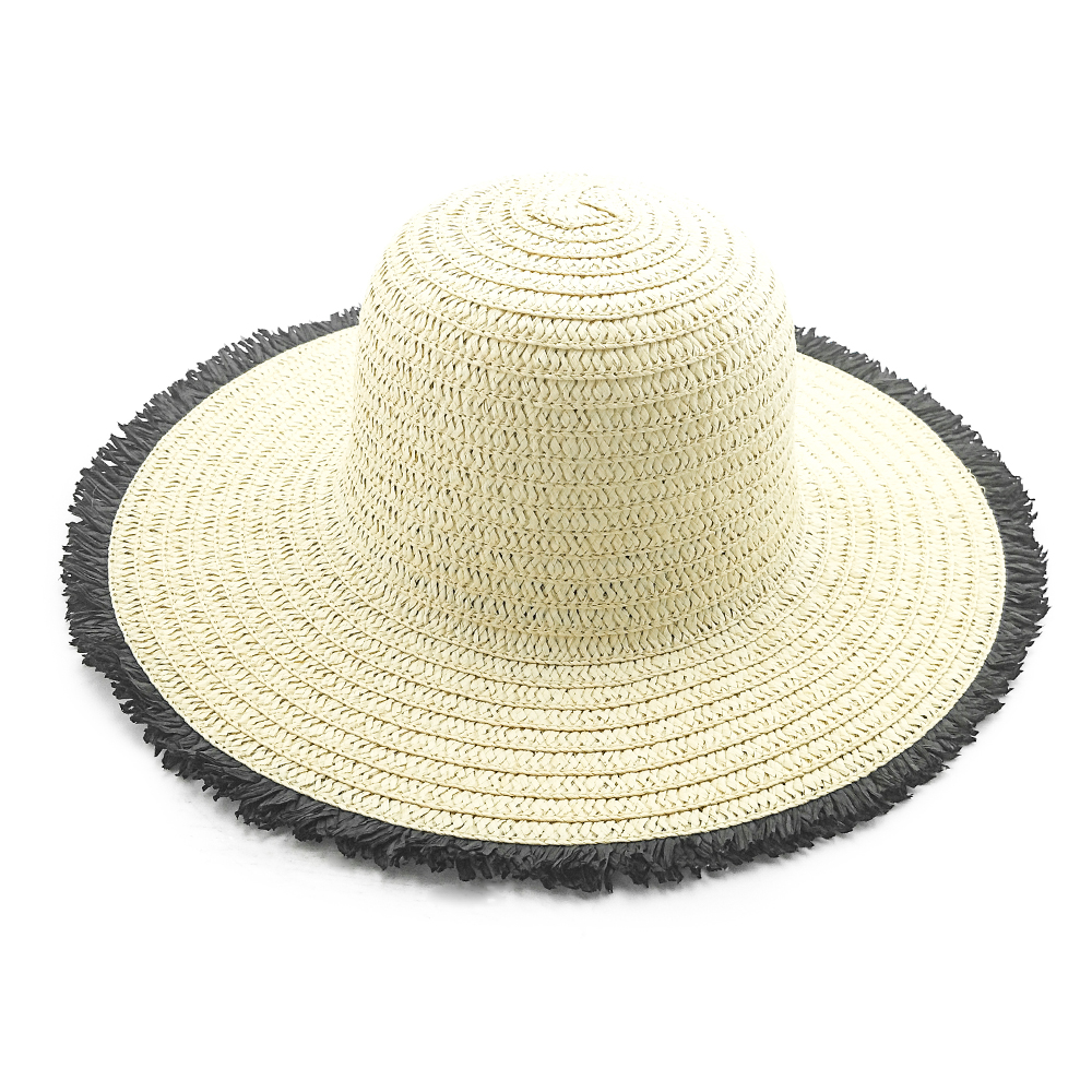 YDFL20020 2020 new style best seller wholesales summer beach promotion cheaper wider brim lady floppy paper straw hat