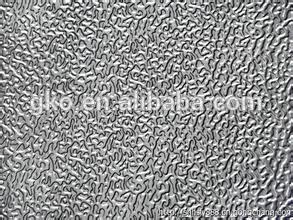 embossed aluminum orange peel aluminum color coated stucco aluminum coil