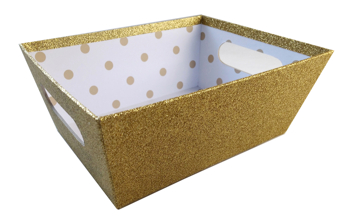 Custom design new glitter storage box