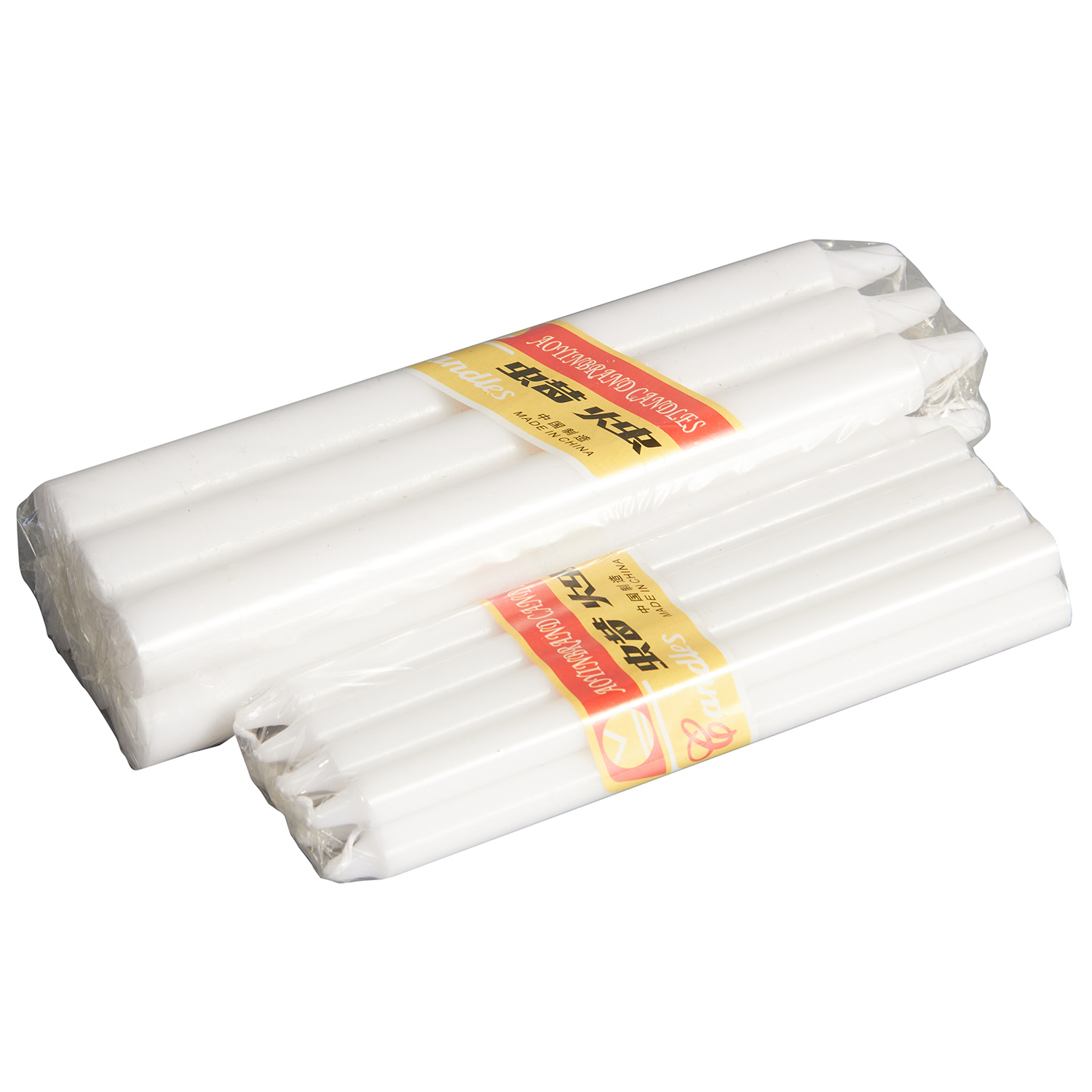 Factory custom private label religious church white stick candles