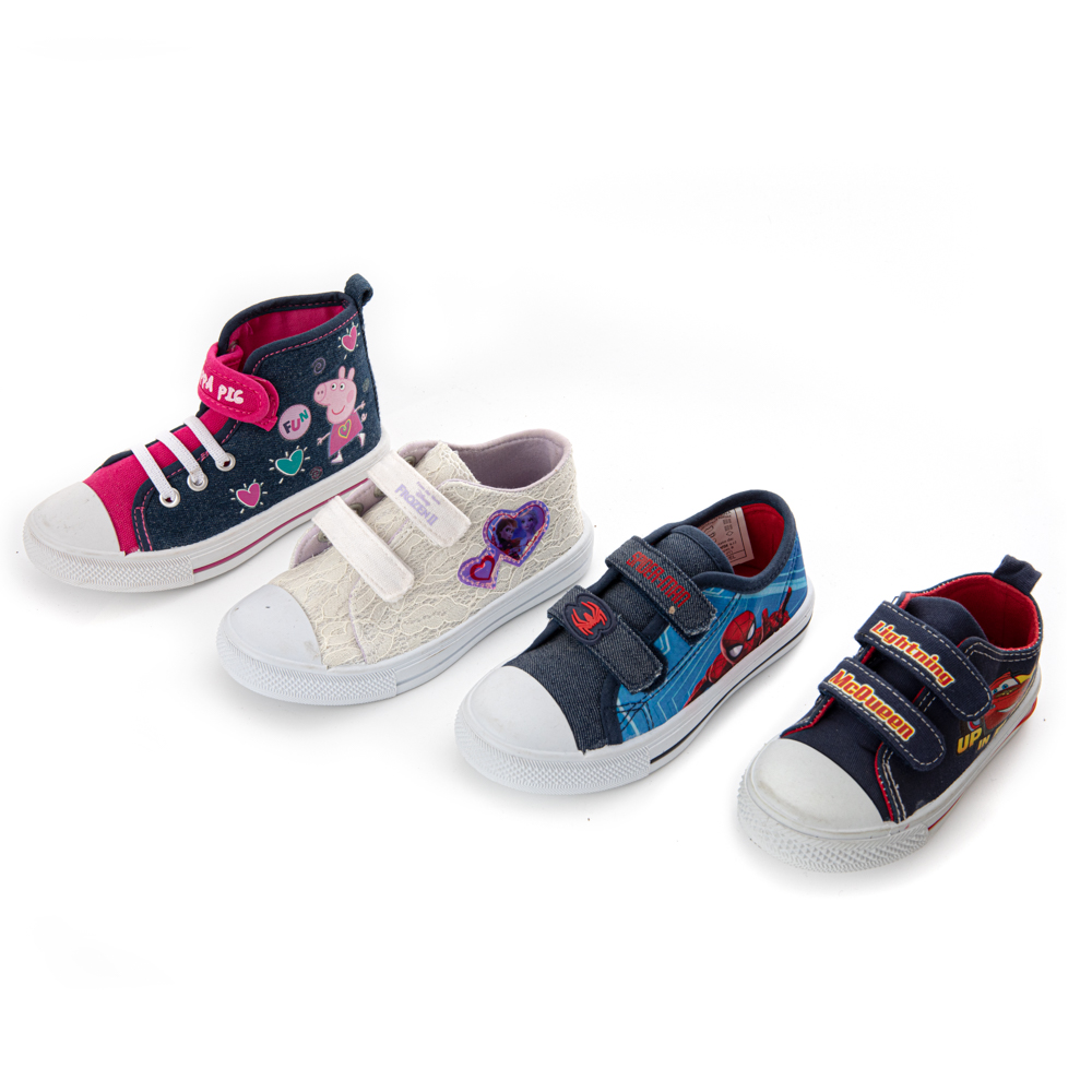Children's canvas shoes,injection outsole