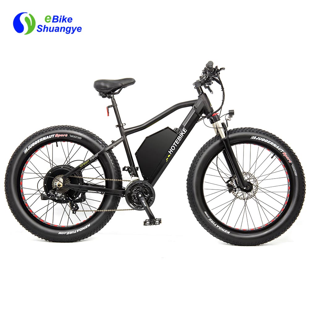 Electric bike with 60v 2000w 26 inch fat tire