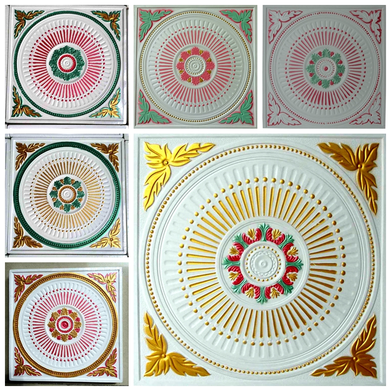 Fiberglass reinforced gypsum ceiling