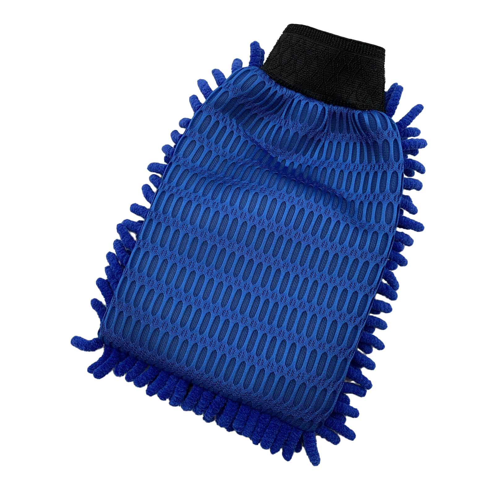 Chenille/mesh wash mitt