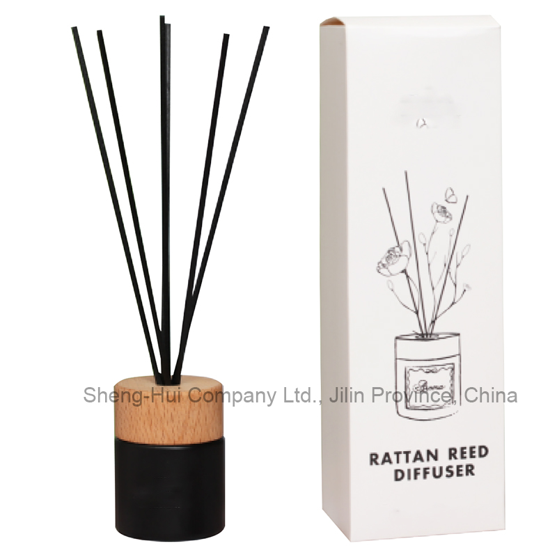 Dazzling white simple black and white aromatherapy