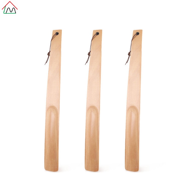 39cm Long Handle Wooden Shoe Horn
