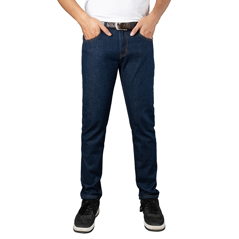 7x7 recycle fabric jeans basic five pockets jeans pants men denim loose jeans G2301