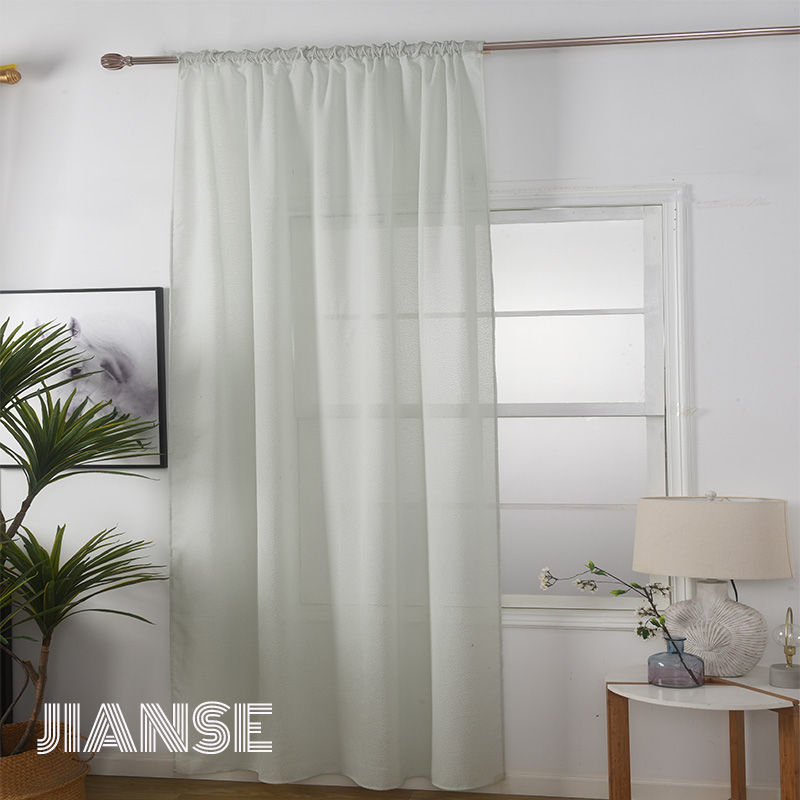 CURTAIN G2369 Solid curtain cloth ready made curtains windows covering