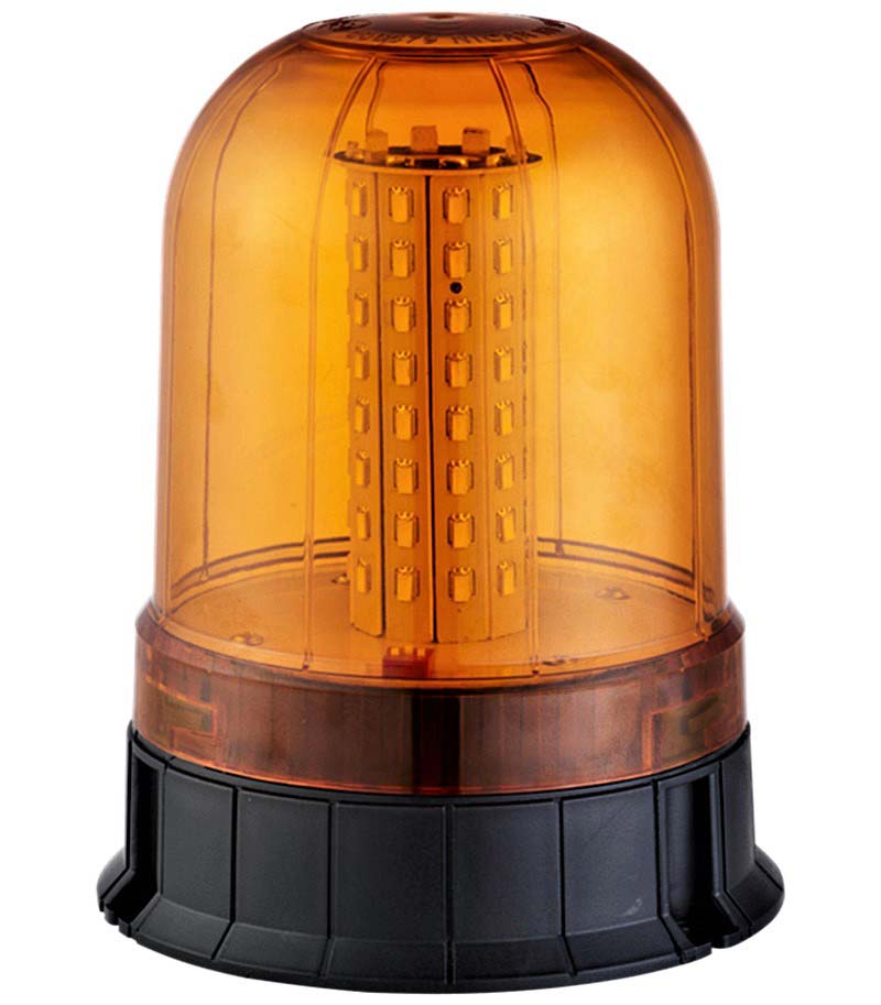 amber LED Warning Light for heavy duty rotating beacon flash light