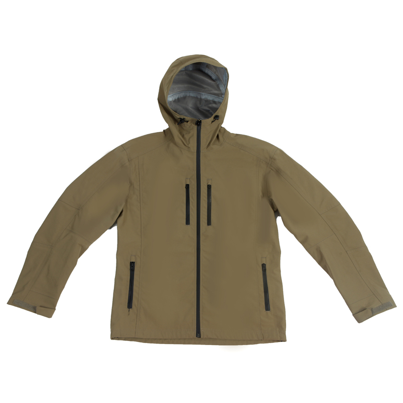 windbreaker jacket with hood for men