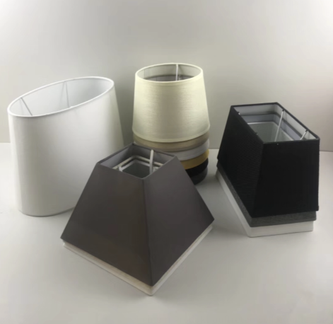 Lamp shades lamp cover lampshades light shade hotel cloth fabric lamp shades home decoration lamp shades Lampshade Drum Frame Lamp Shade
