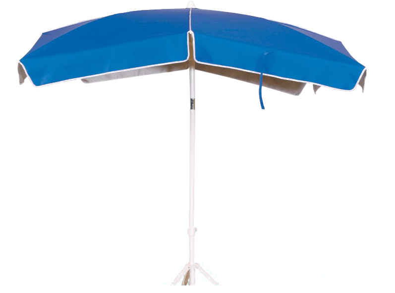 BLUE 8k steel pole FRP ribs sun shelter