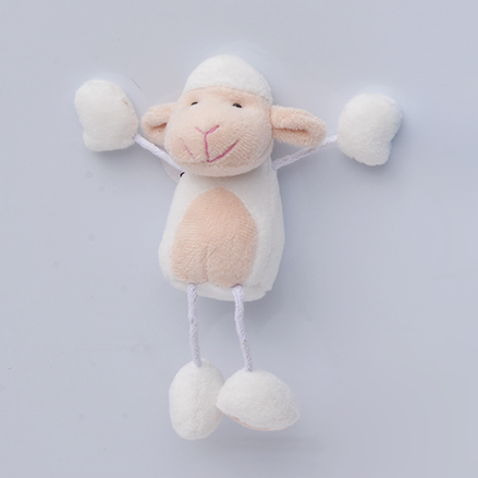 Small plush toys with key rings