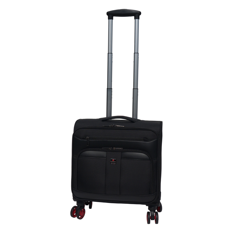 16.5“ 500D imitation nylon 8 Spinner Laptop Trolley Brief Case