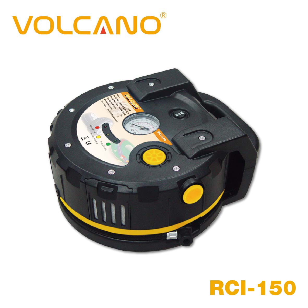 2 In1 DC 12v Tire Inflator & Air Pump-Rechargeable