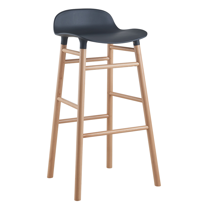 A dinning chair STARWAY dinning chair Dinning chair DINNING CHAIR barstoolStarway Modern plastic with wood chair dining chair coffee chair barstool