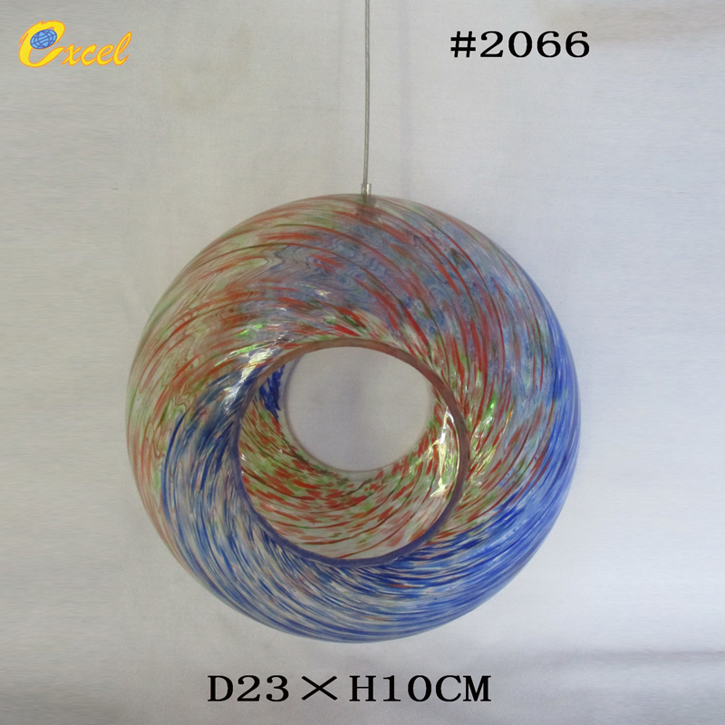Glass bird feeder