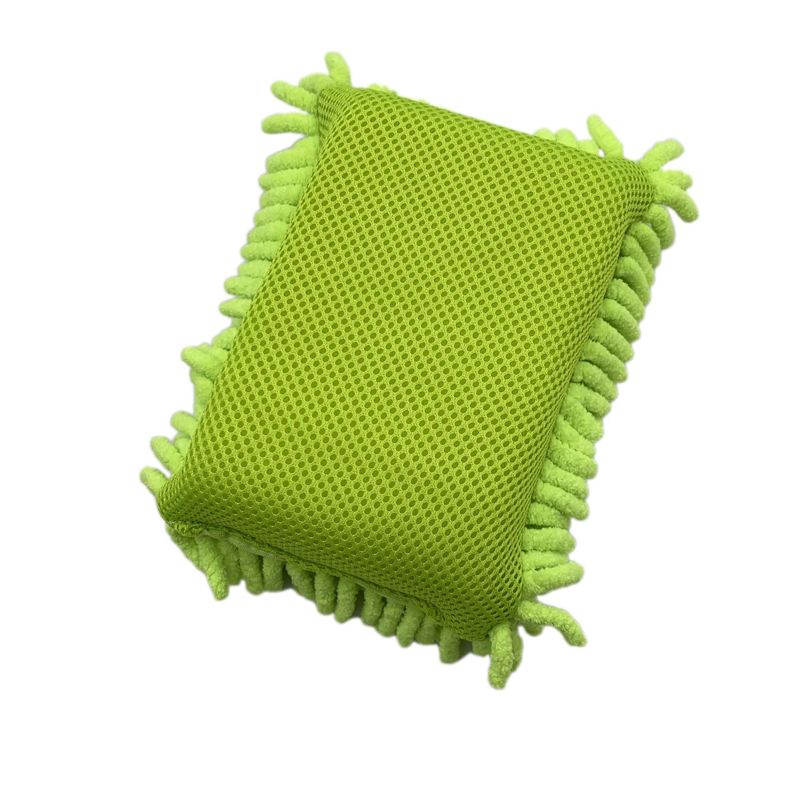 Chenille/sandwich Wash Sponge
