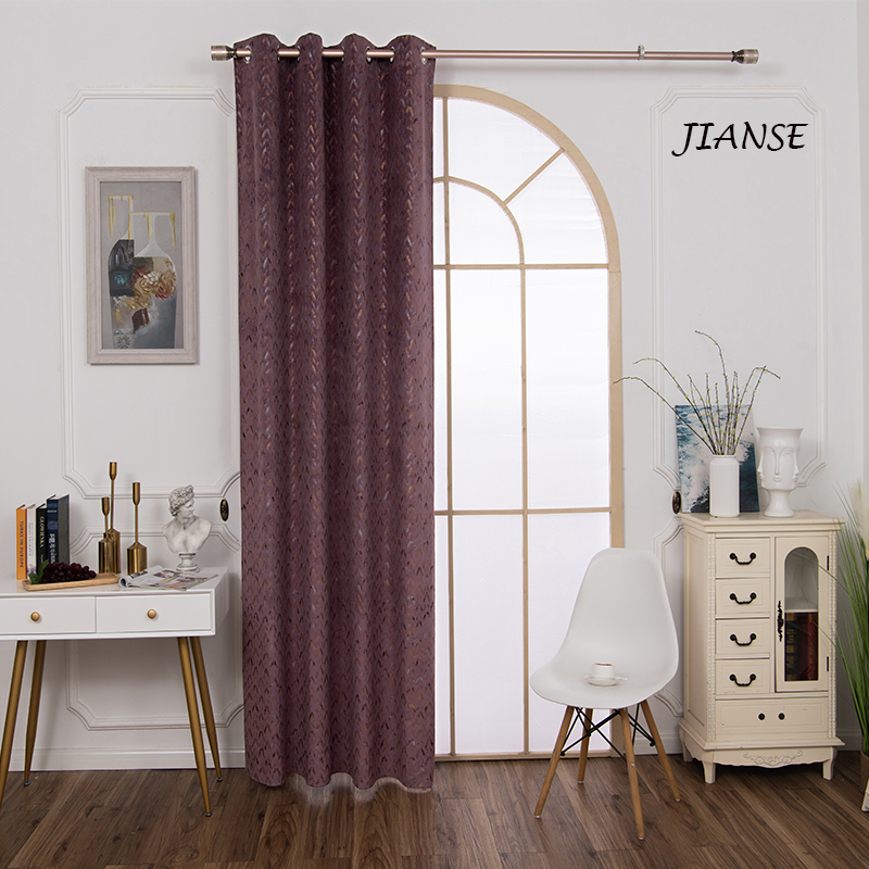 CURTAIN B7252 Wave printed blackout Luxury velvet curtain China manufacturer velvet bedroom window