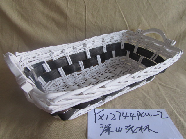 Gushi yufeng customizable new design Hand Woven Wicker Great for Easter Basket | Storage of Plastic Easter Eggs Candy Gift Wedding Baskets