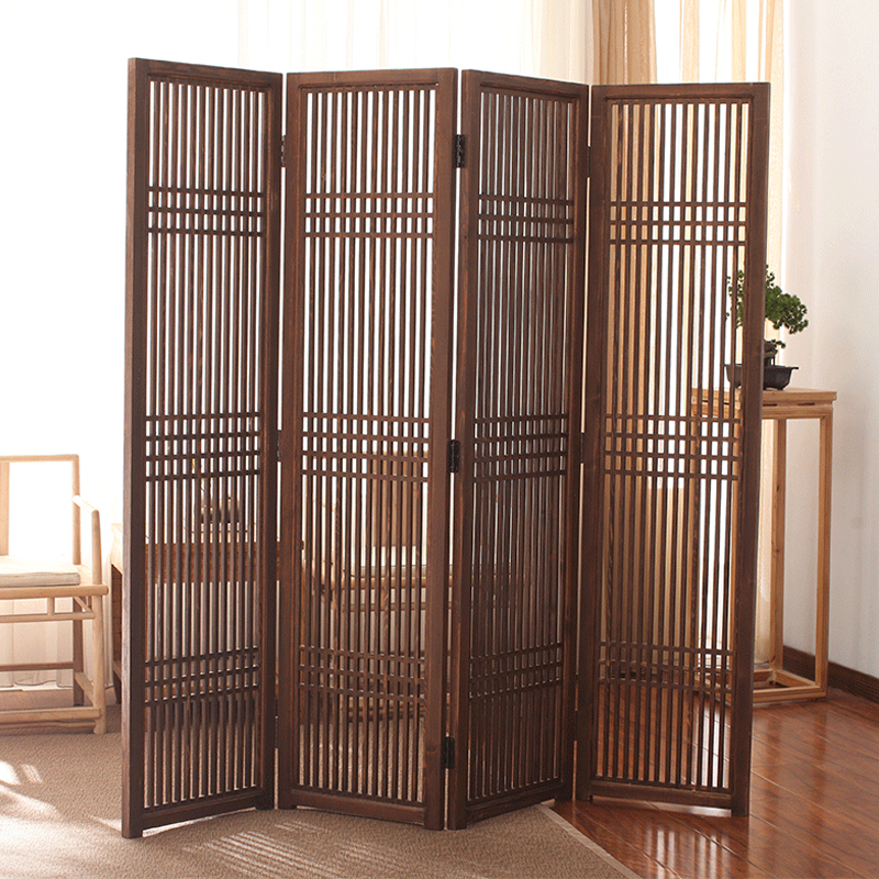 Foldable 4 Panel Room divider
