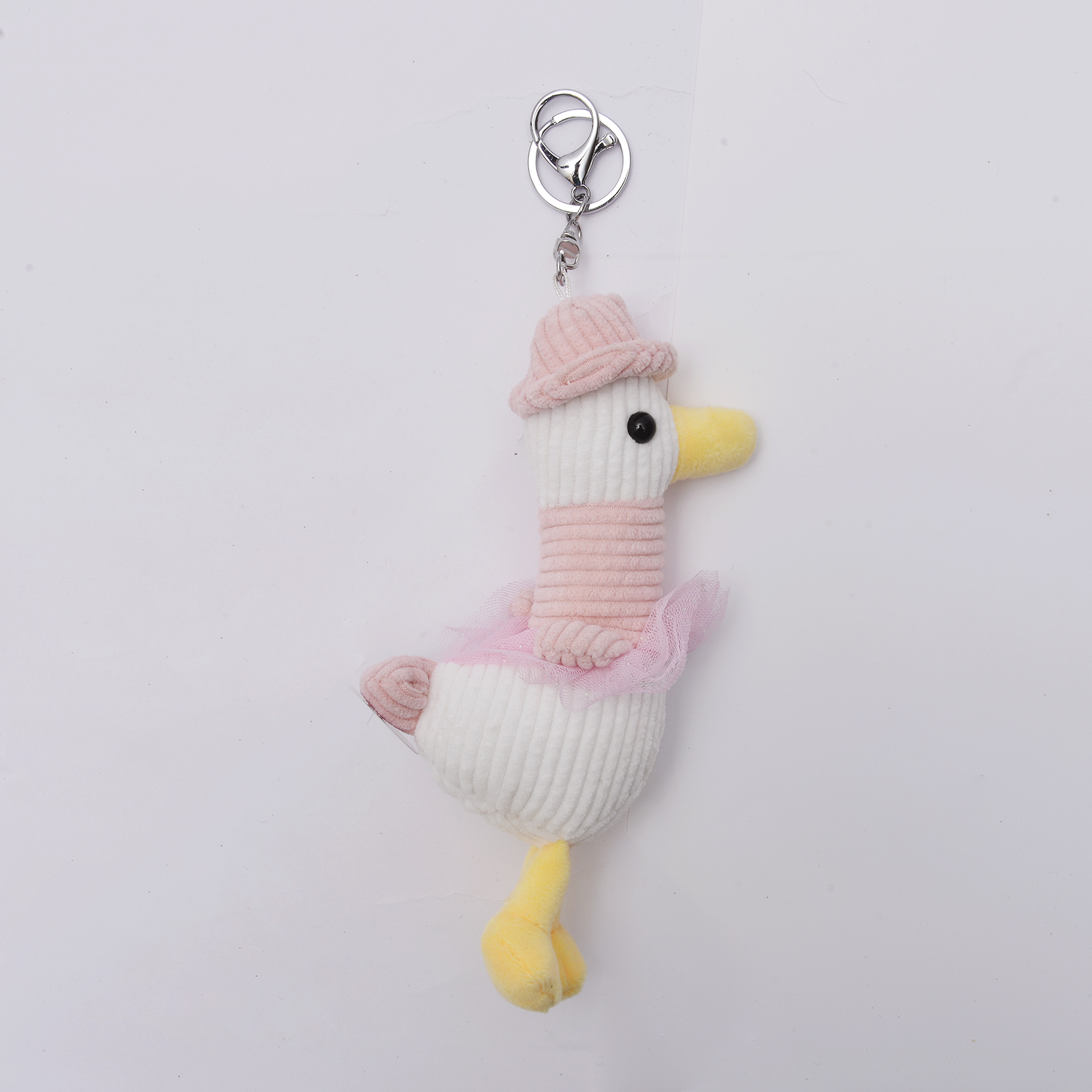 Small plush toys with key rings