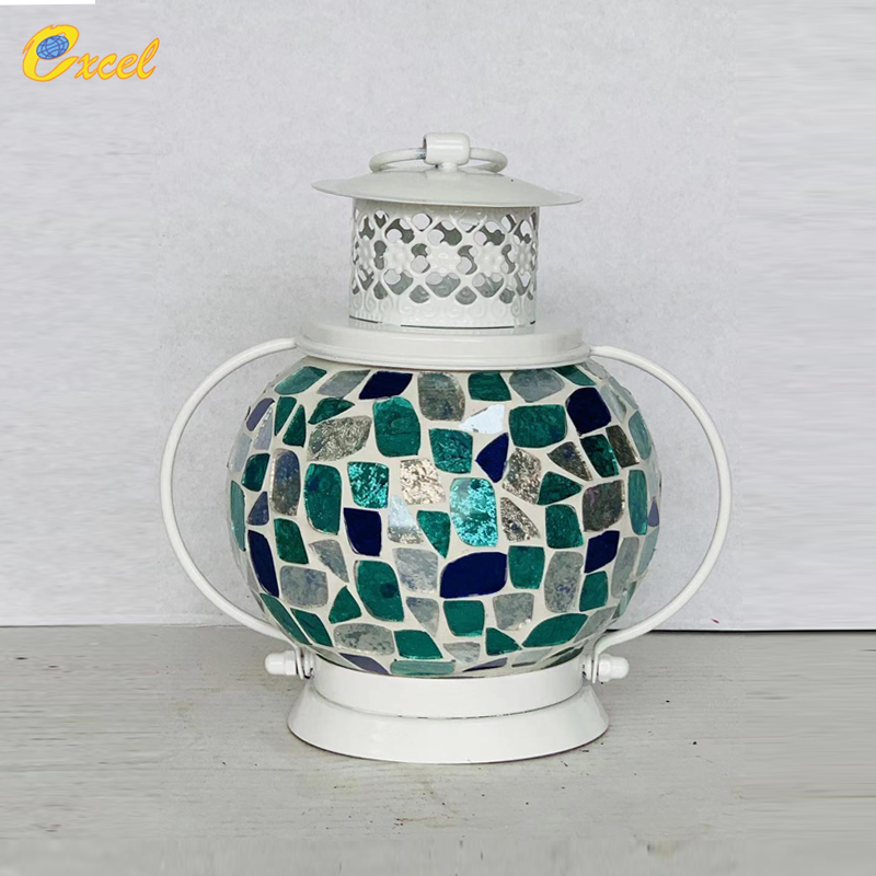 Mosaic lantern