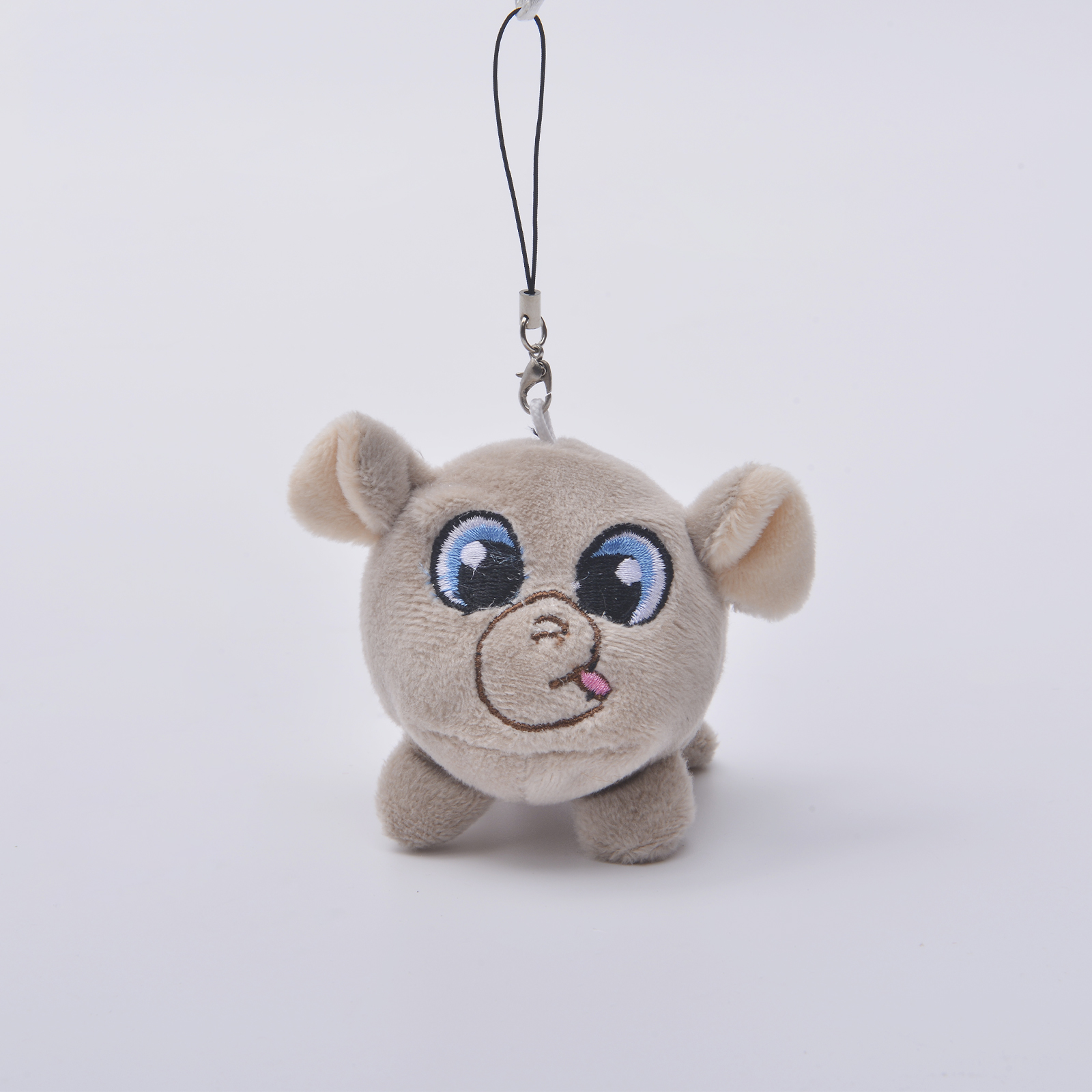 Small plush toys with key rings