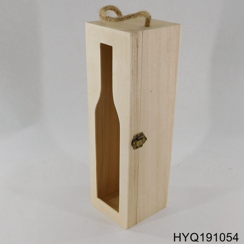 Wood wine box