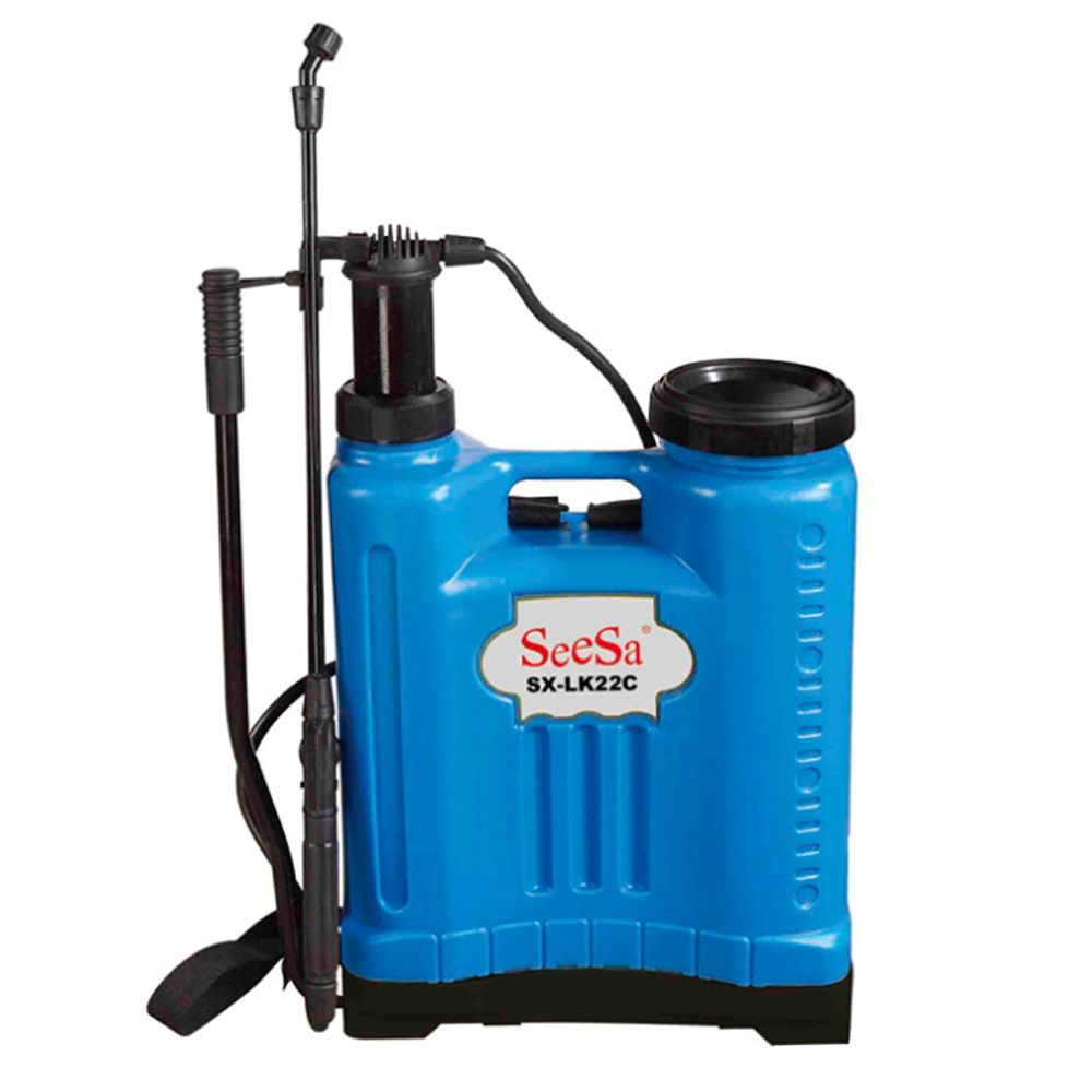 Seesa 12/15/16/18/20/22L plastic manual pump knapsack agricultural pesticide disinfect sprayer
