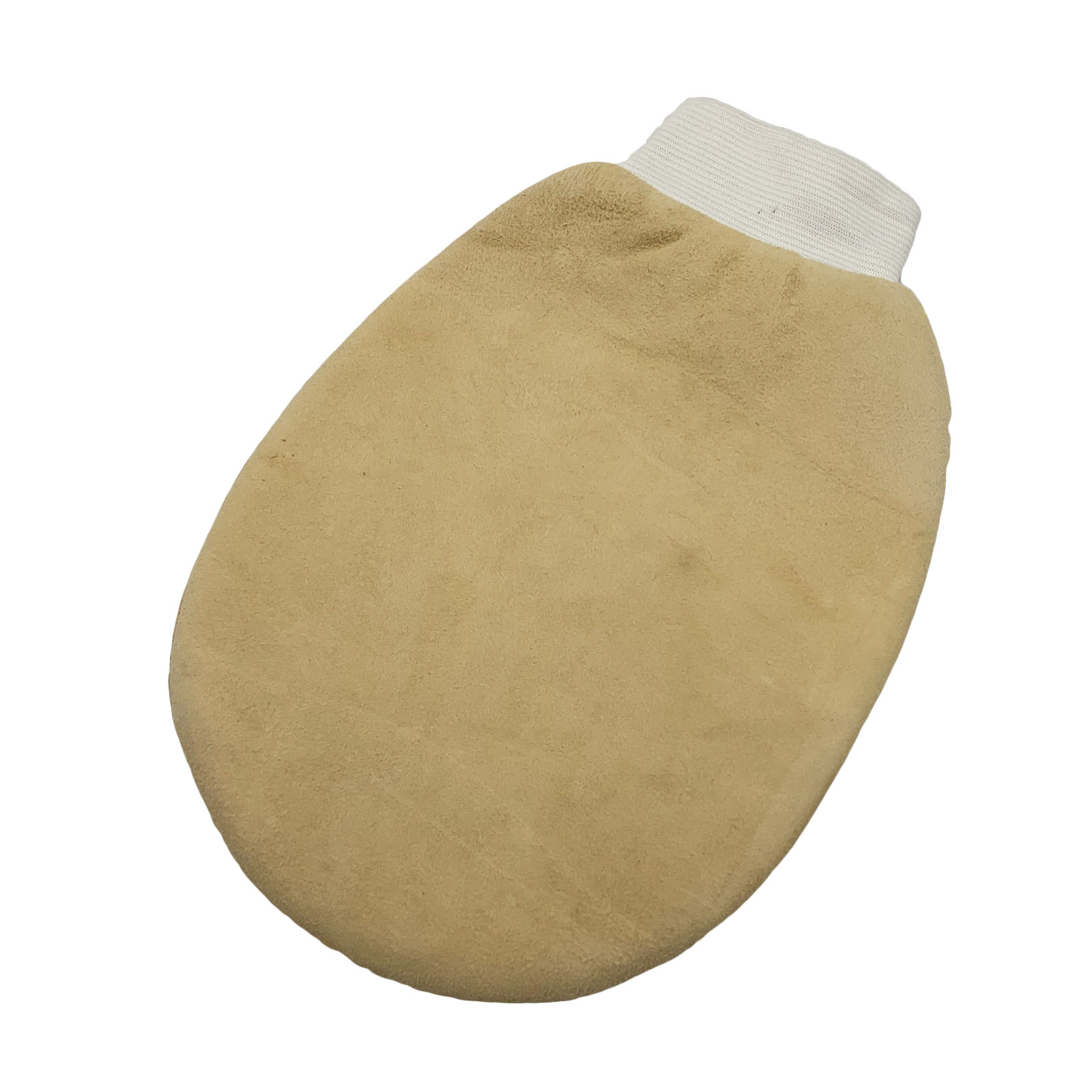 Chamois wash mitt round
