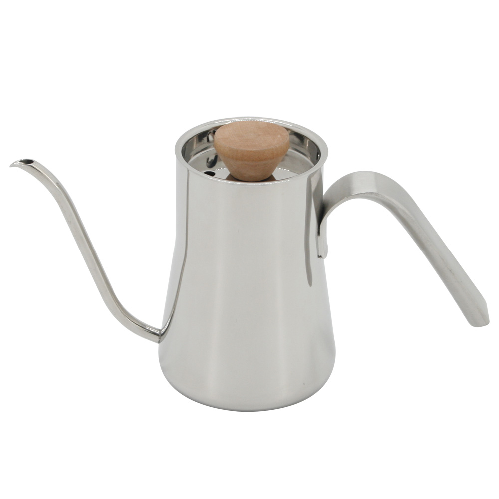 Stainless Steel Long Spout Coffee Pot Pitcher