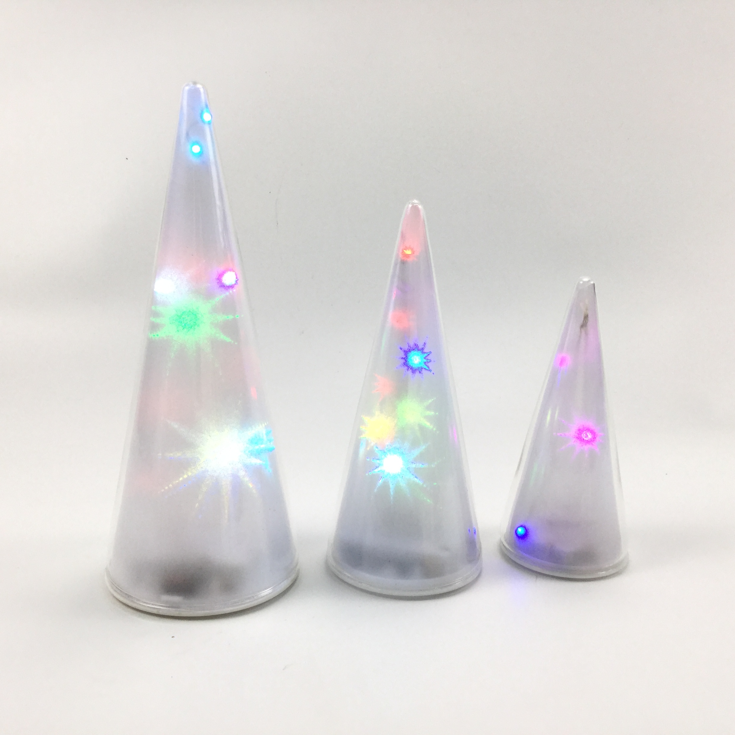 LED Glass Christmas Tree | Laser Paper Decor | Wholesale Custom Festival Light Tree