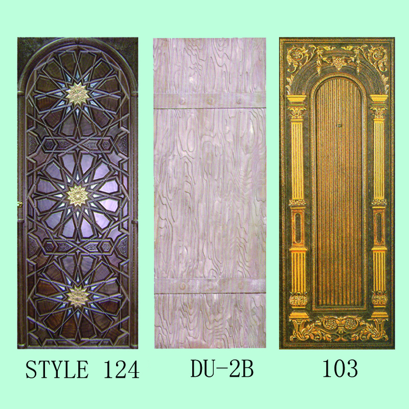 Cast aluminium panel