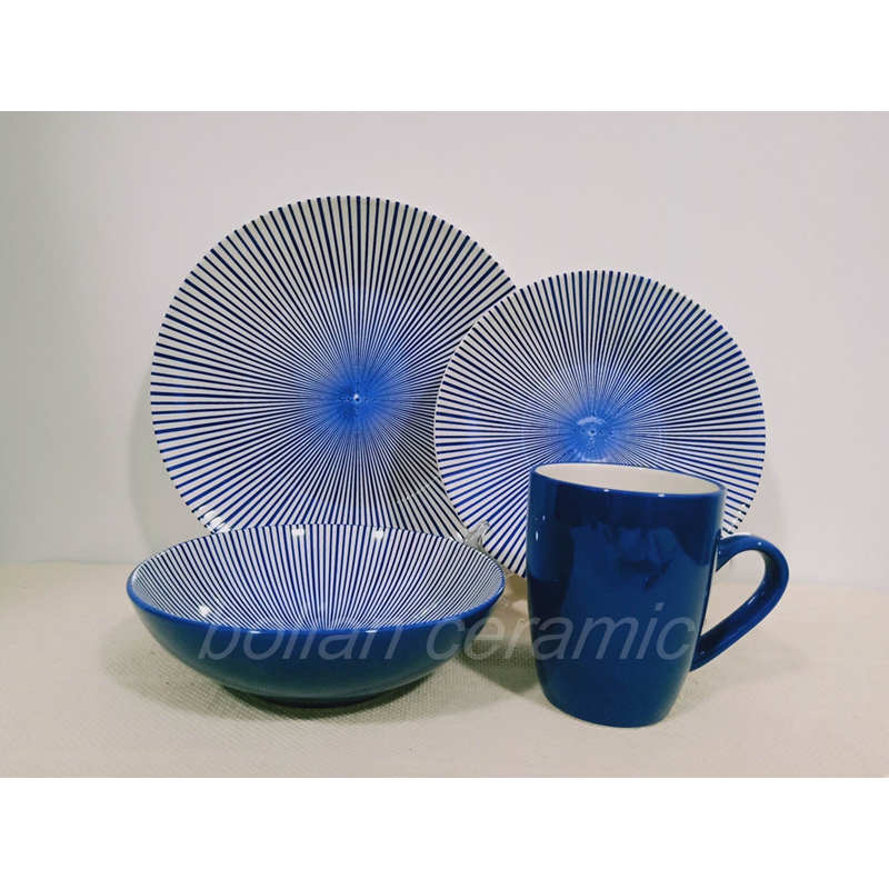Pad printing dinnerware