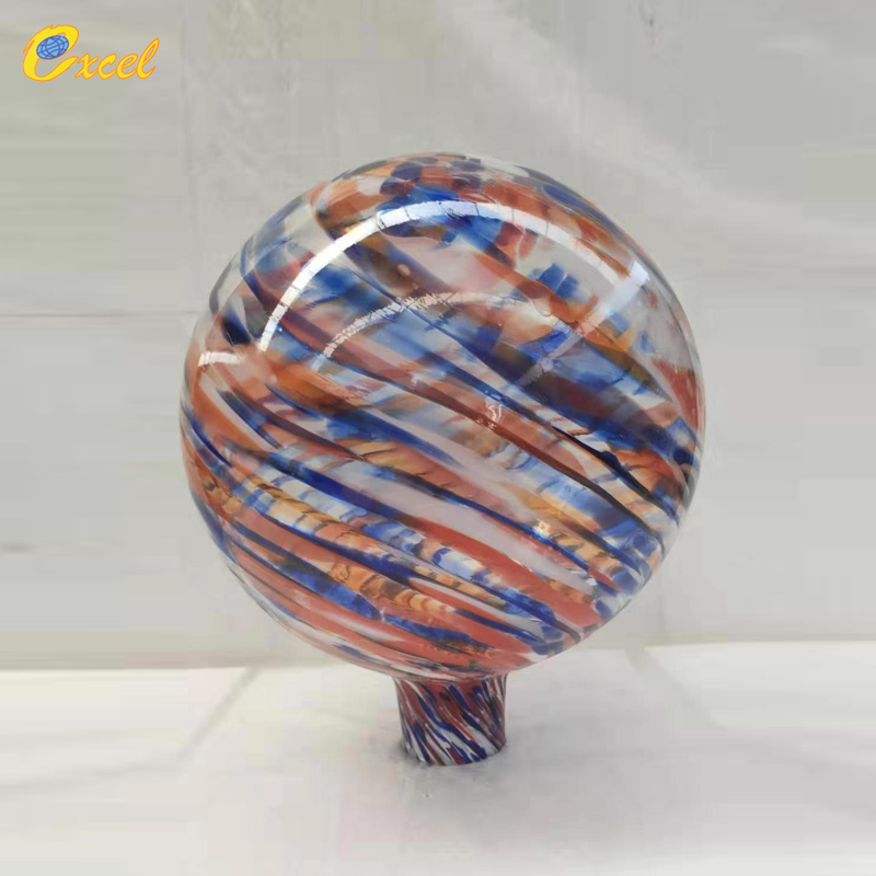 Glass gazing ball