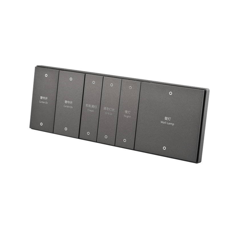 Smart Wi-Fi Switch Panel Hotel Touch Light Switch WiFi Wall Switch Samrt room control system