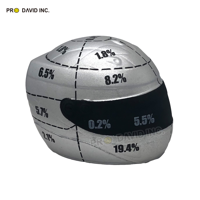 PU Stress Motorcycle Helmet shape