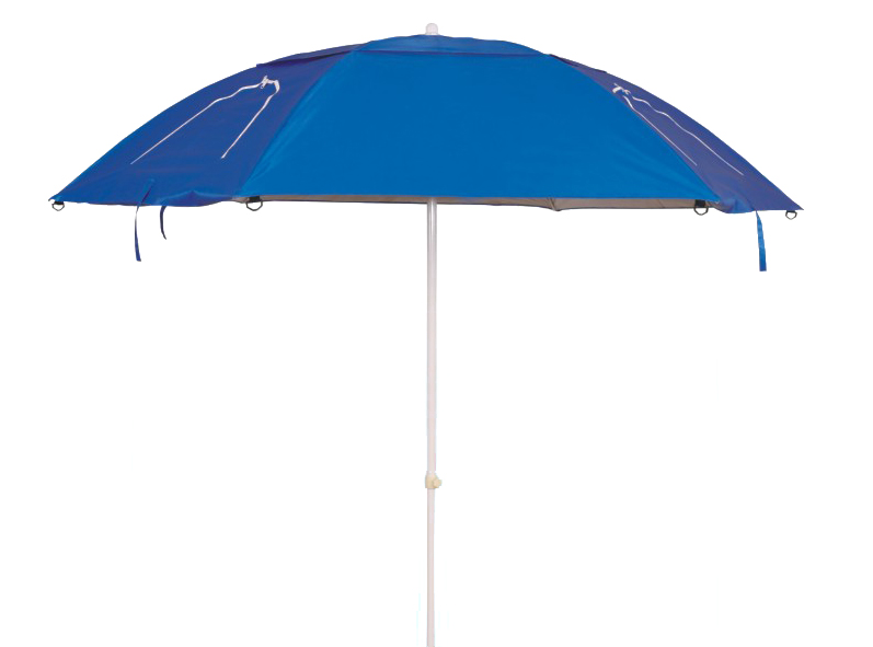 8.5feet BLUE 6k steel pole FRP ribs sun shelter