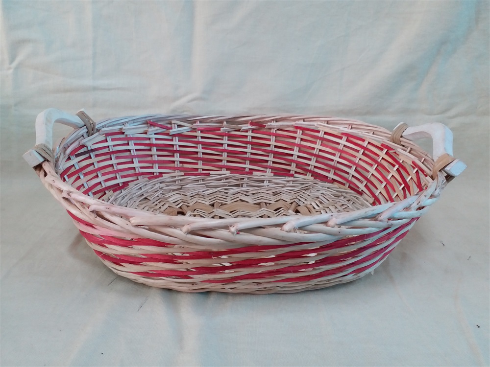 Gushi yufeng customizable new design Hand Woven Wicker Great for Easter Basket | Storage of Plastic Easter Eggs Candy Gift Wedding Baskets