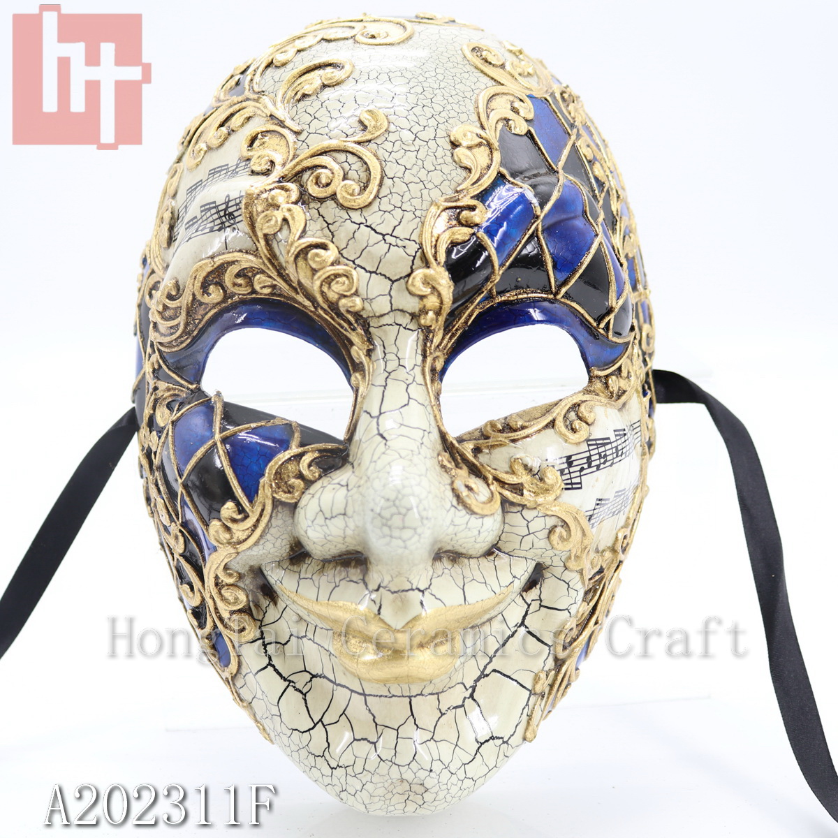 6/set Venetian Style Halloween Mask A202311