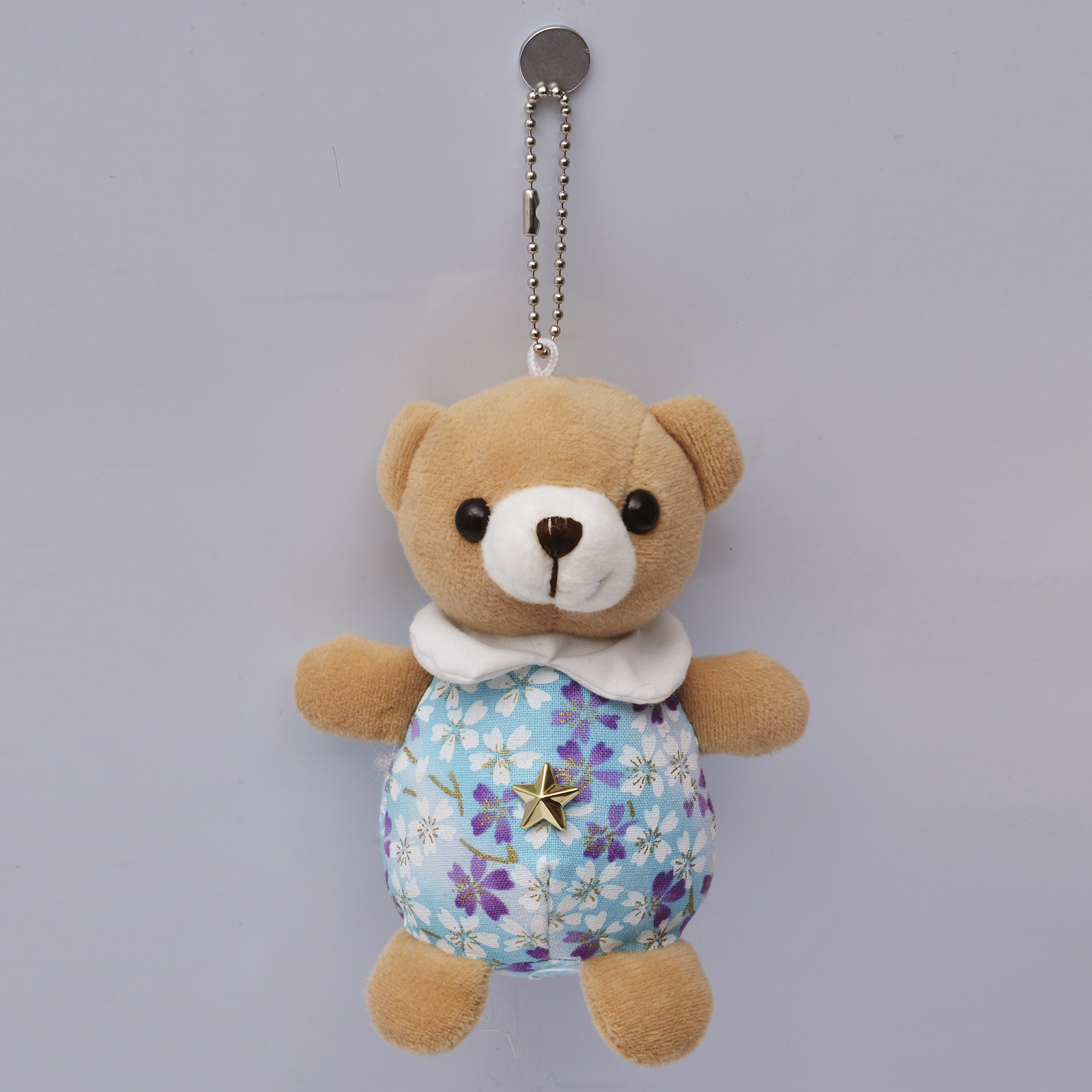Small plush toys with key rings