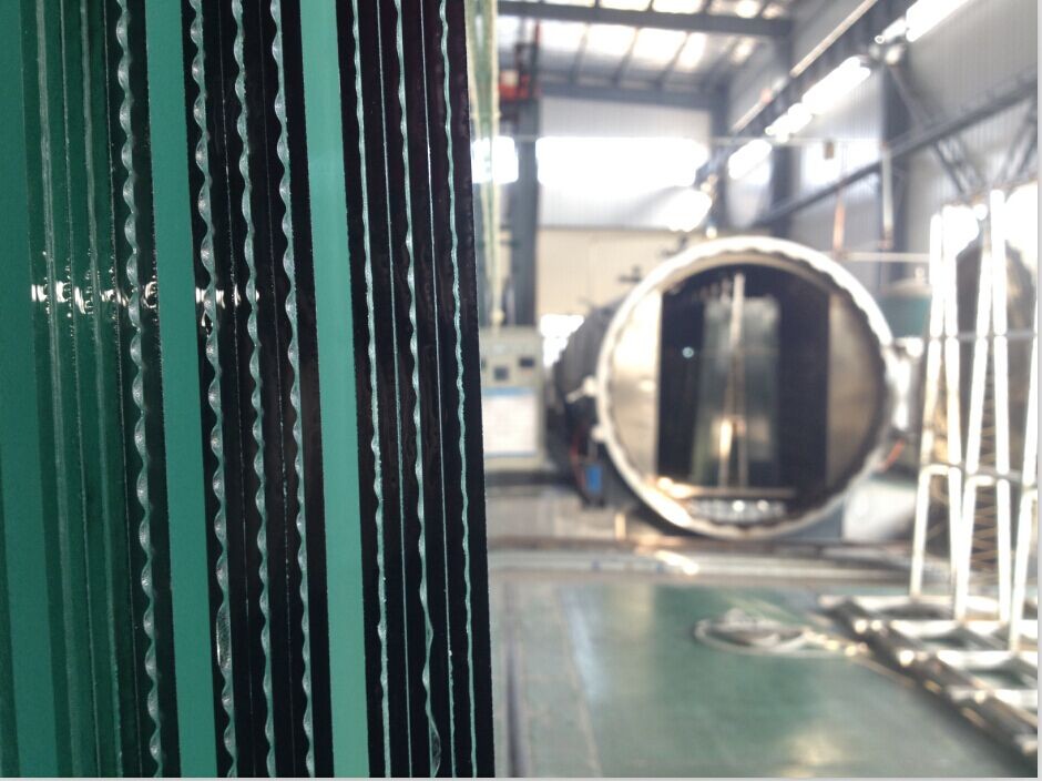 8.38mm clear milky bronze grey black white laminated glass safte glass