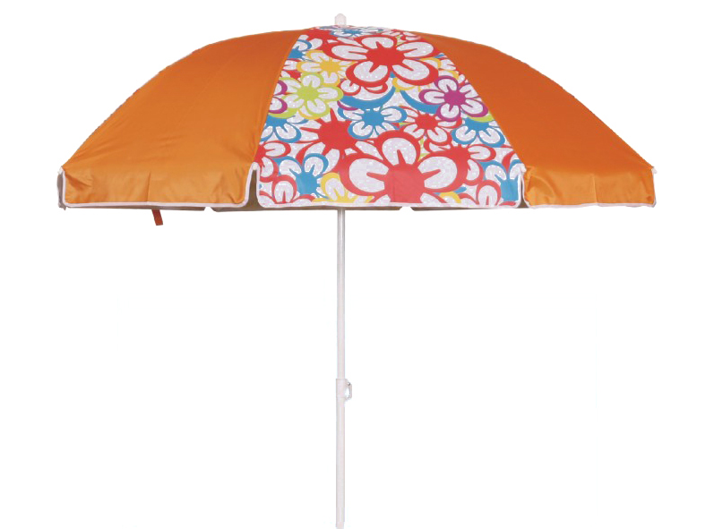 8k steel pole FRP RIBS beach umbrella