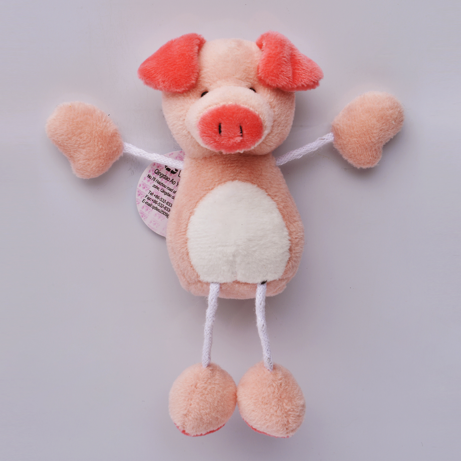 Small plush toys with key rings