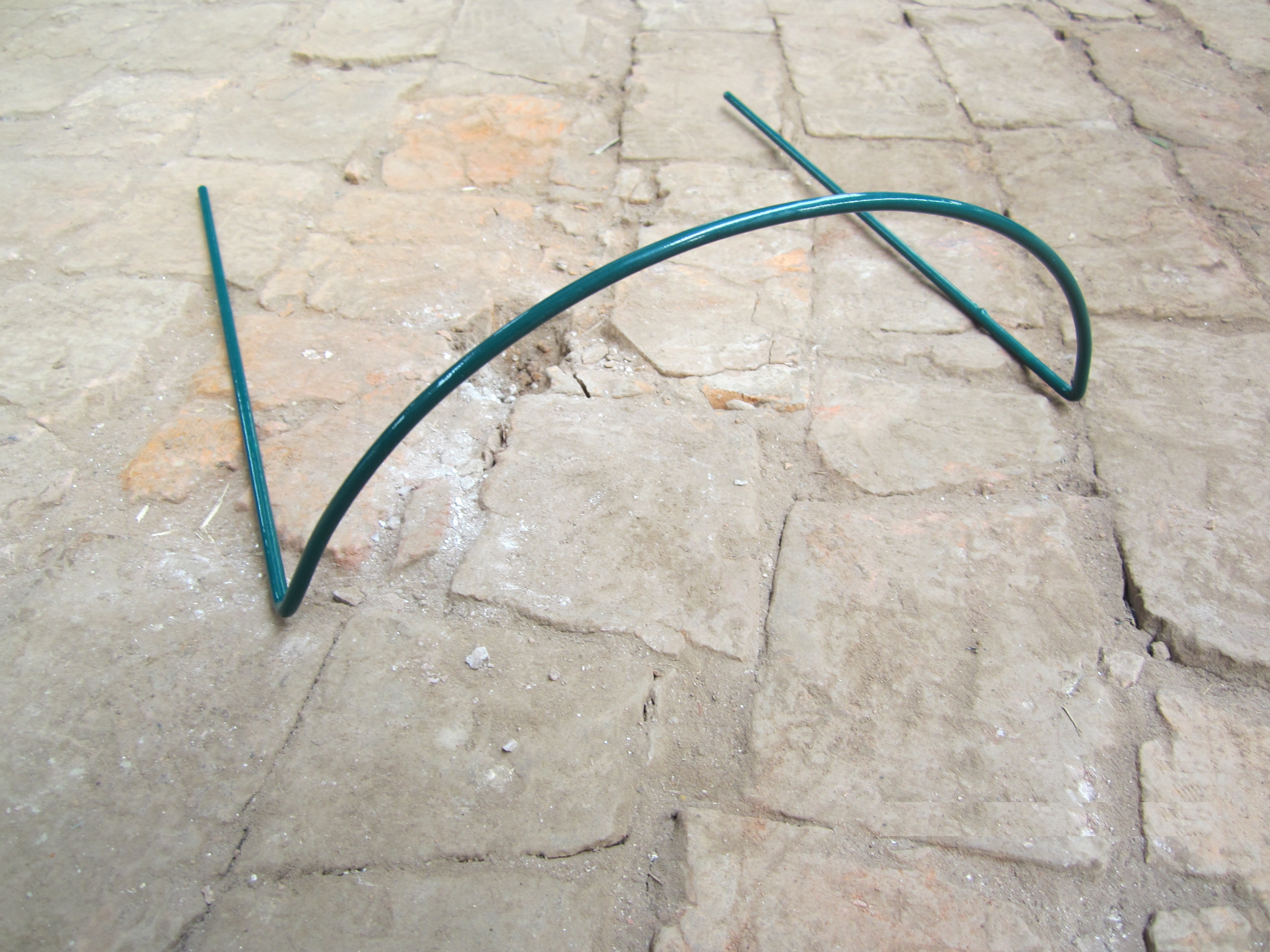 Plant Bush Support Half Round Metal Ring for Climbing Flowers
